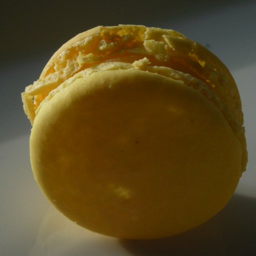 Macaron limecustard.