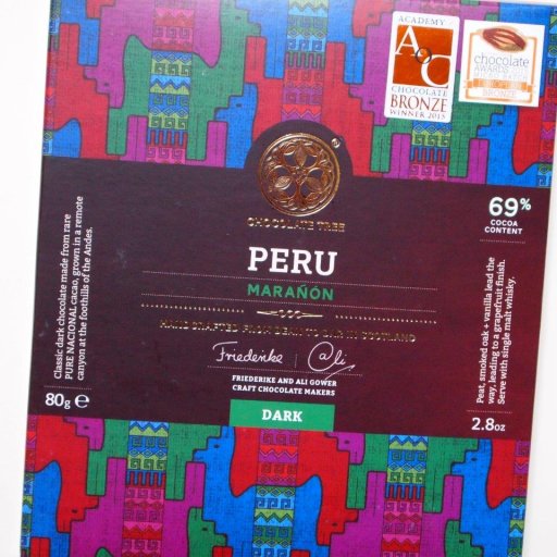 The Chocolate Tree: Peru Maranon 69%