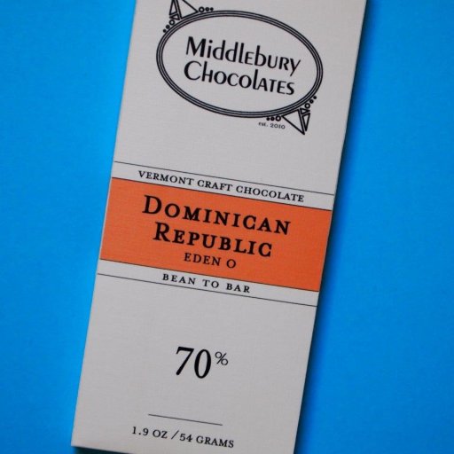 Middlebury Chocolates Dominican Republic Eden O 70%