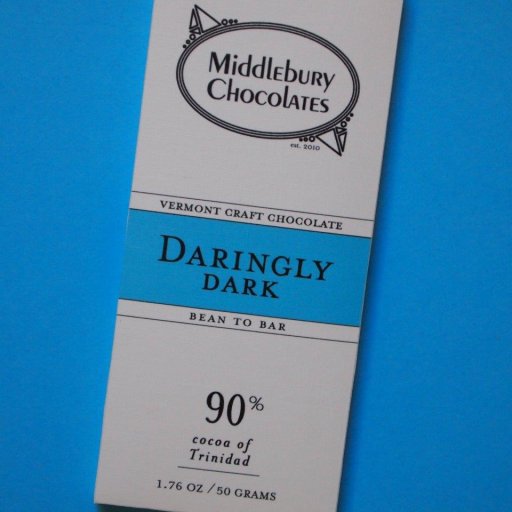 Middlebury Chocolates Daringly Dark Trinidad 90%