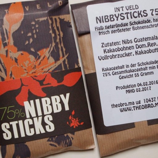 Theobro.Ma Nibby Sticks 75%