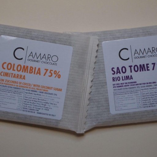 C-AMARO Colombia Cimitarra 75% and Sao Tome Rio Lima 78%