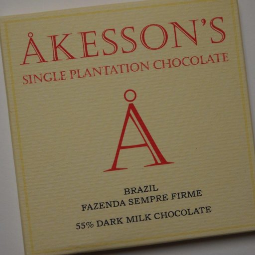 Akesson's Brazil Fazenda Sempre Firme 55% dark milk