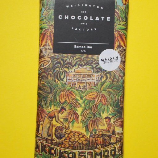 Wellington Chocolate Factory Samoa Bar 77%