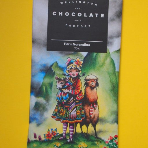 Wellington Chocolate Factory Peru Norandino 70%