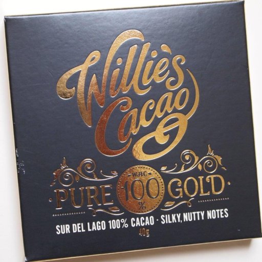 Willie's Cacao Sur Del Lago 100%