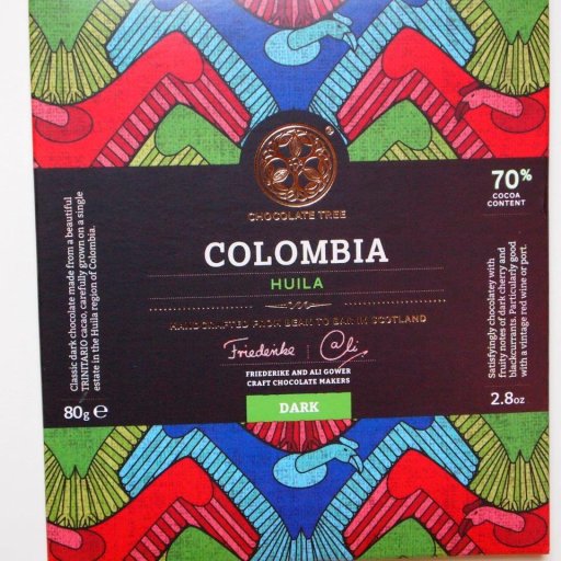 Chocolate Tree Colombia Huila 70%