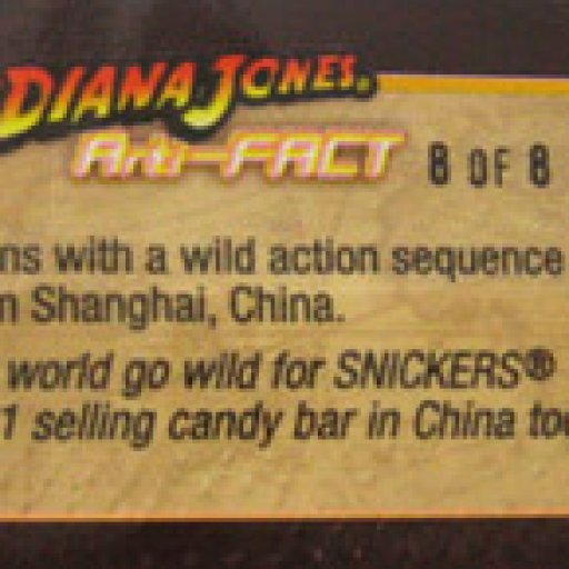 Snickers Adventure Bar: Back