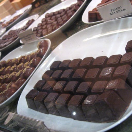 Naked Chocolate: Display Chocolate Bonbons IV