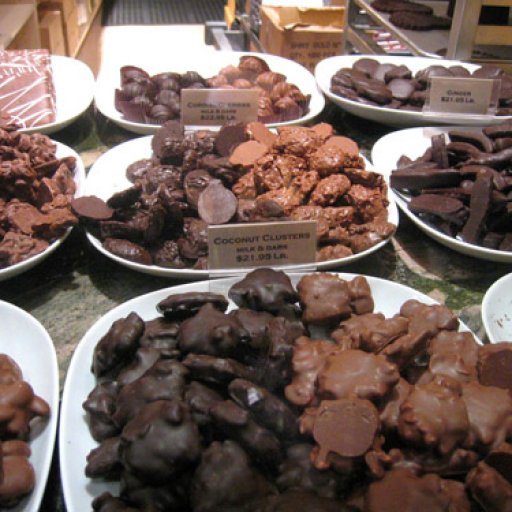 Naked Chocolate: Display Chocolates I