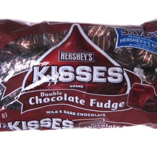 Hershey Chocolate Fudge Kisses Package