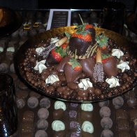 Godiva's Chocolate Room in NYC Feb2008