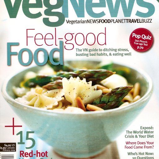 VegNews Cover