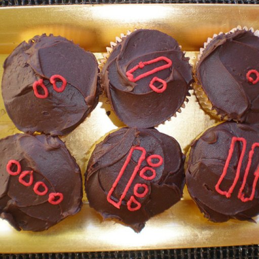 Maya numbers on cupcakes