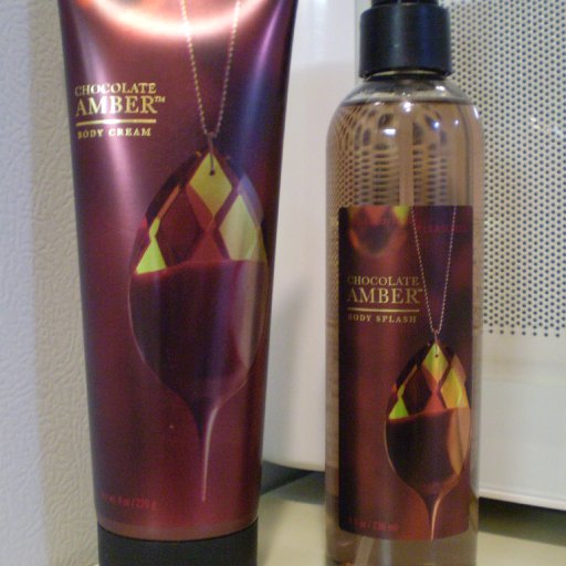 Chocolate Amber spray/ lotion- yum!