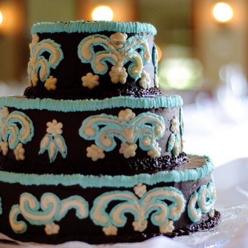Chocolate Fudge Wedding Cake
