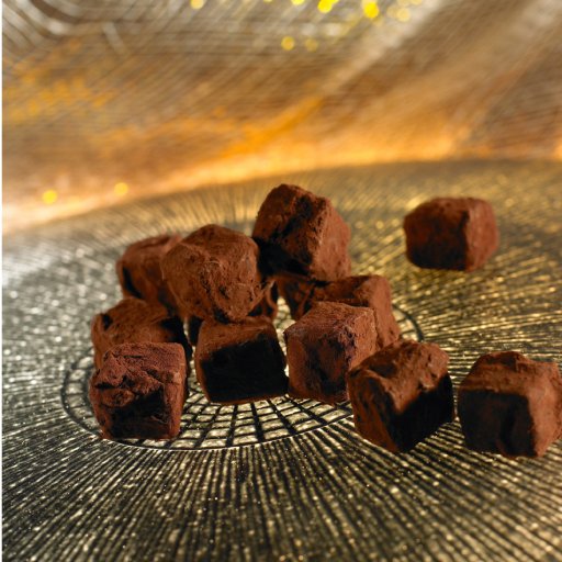 Gianduja truffels