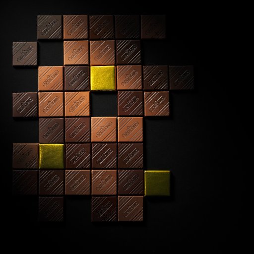 squares of chocolate