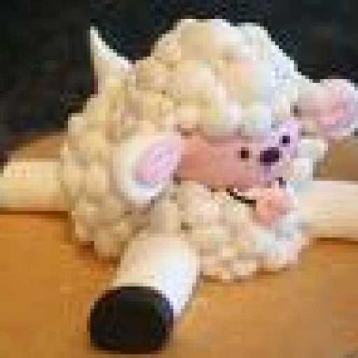 lamb fondant topper