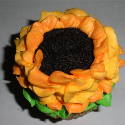 sunflower cupcake sjm