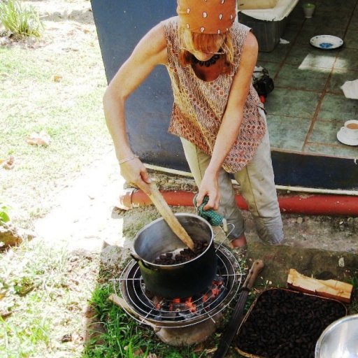 Roasting beans