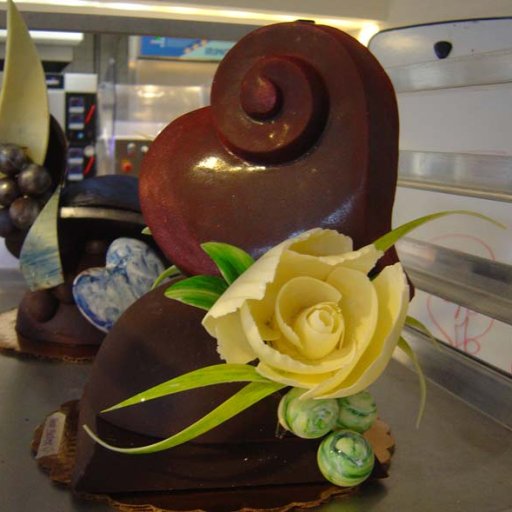 Chocolate Heart Sculpture