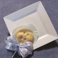 Baby Boy Chocolate Lollipop Corsage