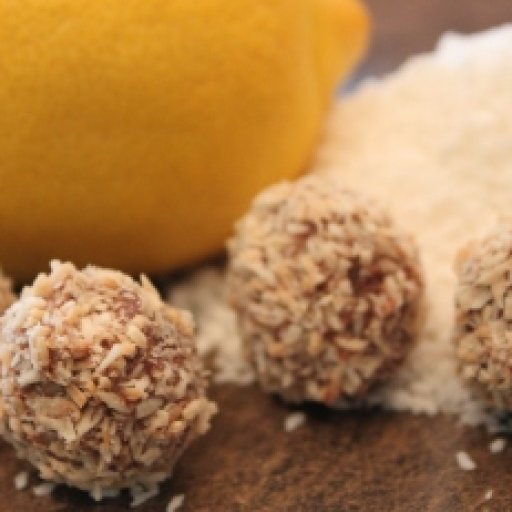 Lemon Coconut Truffles