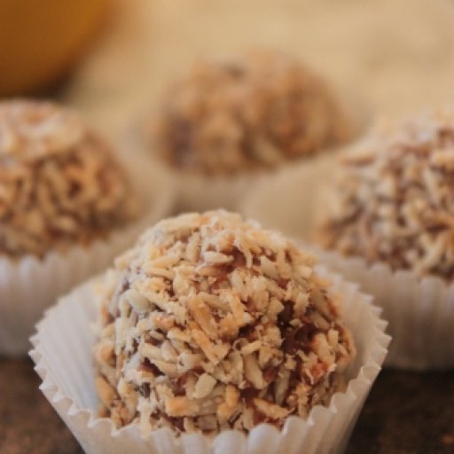 Lemon Coconut Truffles