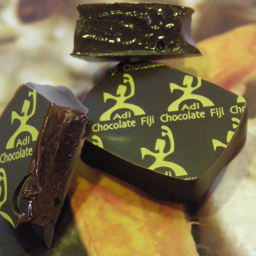 Adi Chocolate Fiji 72% ganache