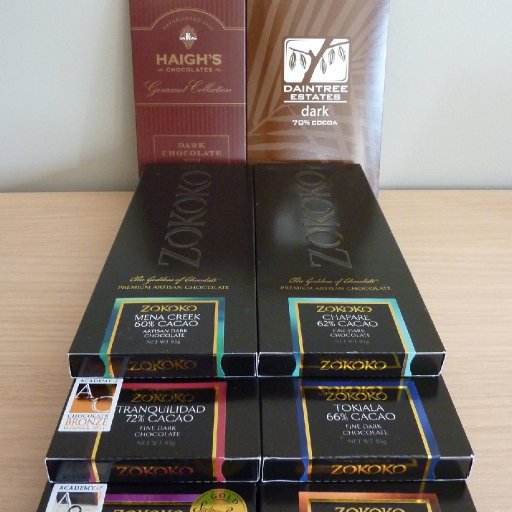 Selection Australian chocolate dec.2011