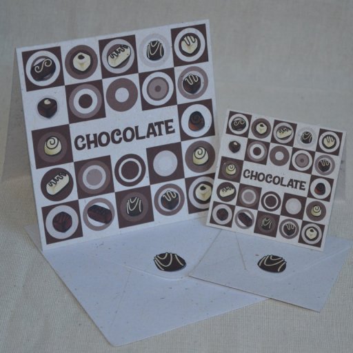 Cocoa Paper Greeting Cards