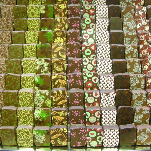 Some of the April collection chocolates