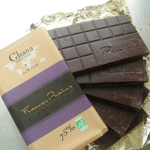 Ghana Pralus to make chocolates.