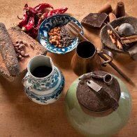 CHOCOLATE MAKING IMPLEMENTS