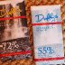 Duffy's: Venezuela Ocumare 72% dark and 55% milk
