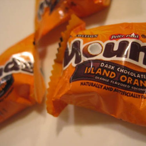 Candy Swap Tease #4: "Island Orange" Mounds Bar 2