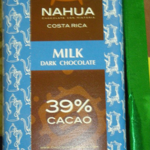 Nahua Milk chocolate bars 39% cacao