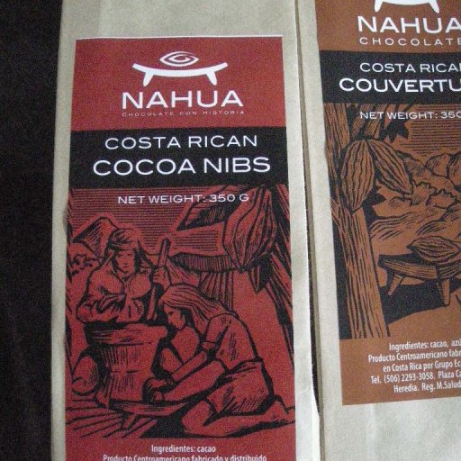 Nahua cocoa nibs, couverture