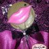 Pink Lips w/Sexy Mole Lollipop