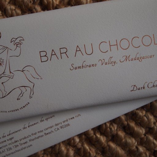 Bar Au Chocolat - Sambirano Valley Madagascar Dark 70%