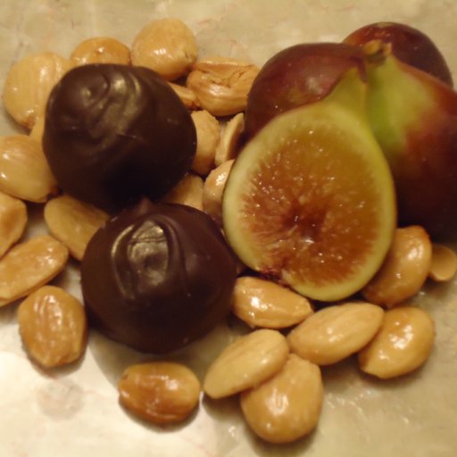 Fig and Marcona Almonds Chocolate Truffles