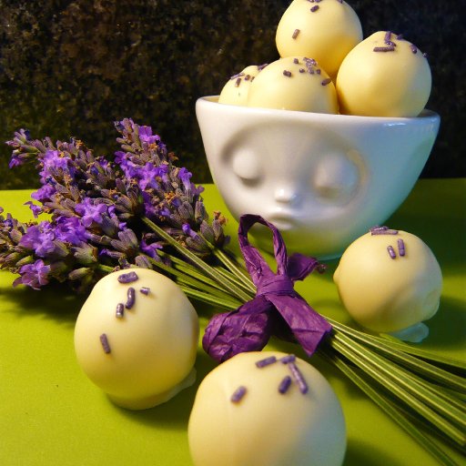 Lemon & Lavender Truffles