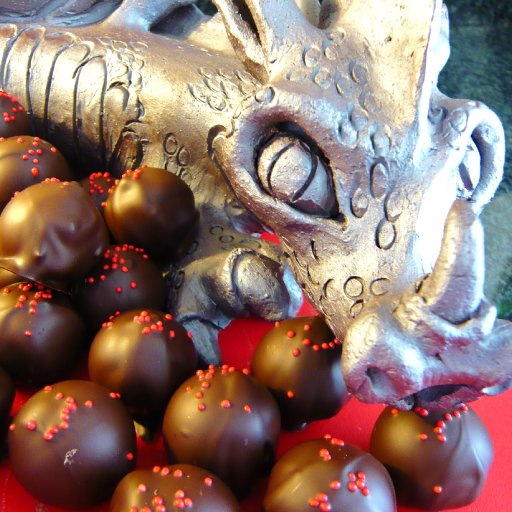 Welsh Dragon Chilli Truffles