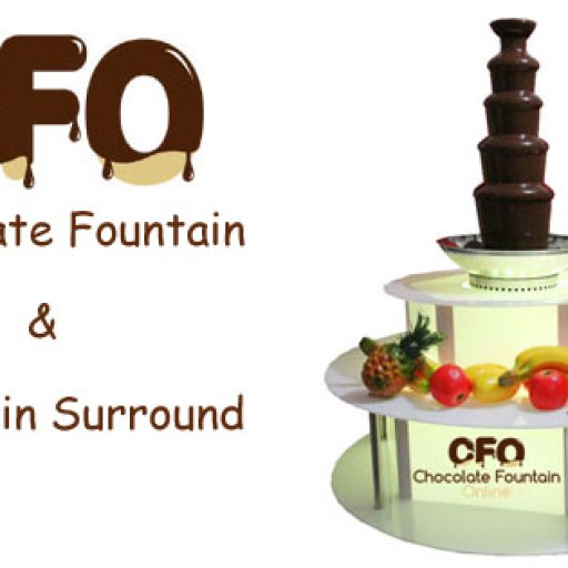 chocolate fountain surround