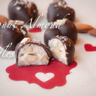 Coconut almond hearts