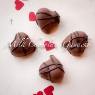 Milk Ganache hearts