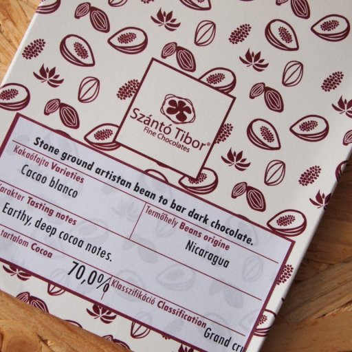 Szántó Tibor-Nicaragua Cocoa Blanco 70%