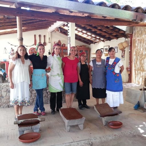 cacao with metate class in Oaxaca