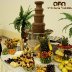 4 Tiers Large Commercial Chocolate Fountain Machine